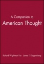 A Companion to American Thought - ISBN 9780631206569