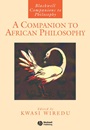 A Companion to African Philosophy - ISBN 9780631207511
