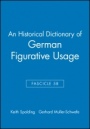 An Historical Dictionary of German Figurative Usage, Fascicle 58 - ISBN 9780631207917