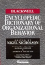 The Blackwell Encyclopedic Dictionary of Organizational Behavior - ISBN 9780631209102