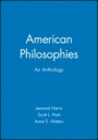 American Philosophies: An Anthology - ISBN 9780631210016