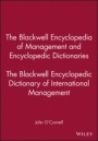 The Blackwell Encyclopedic Dictionary of International Management - ISBN 9780631210818