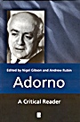 Adorno: A Critical Reader - ISBN 9780631212492