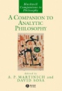 A Companion to Analytic Philosophy - ISBN 9780631214151