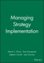 Managing Strategy Implementation - ISBN 9780631217664