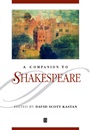 A Companion to Shakespeare - ISBN 9780631218784