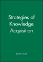 Strategies of Knowledge Acquisition - ISBN 9780631224501