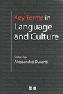 Key Terms in Language and Culture - ISBN 9780631226659