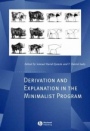 Derivation and Explanation in the Minimalist Program - ISBN 9780631227335