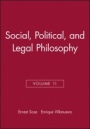 Social, Political, and Legal Philosophy - ISBN 9780631230274