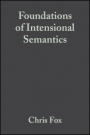 Foundations of Intensional Semantics - ISBN 9780631233756