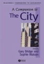 A Companion to the City - ISBN 9780631235781