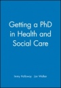 Getting a PhD in Health and Social Care - ISBN 9780632050574
