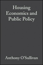 Housing Economics and Public Policy - ISBN 9780632064618