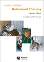 Canine and Feline Behavior Therapy - ISBN 9780683039122