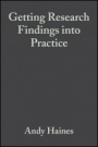 Getting Research Findings into Practice - ISBN 9780727915535