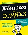 Access 2003 For Dummies - ISBN 9780764538810