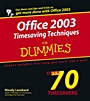 Office 2003 Timesaving Techniques For Dummies - ISBN 9780764567612