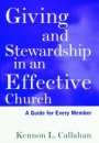 Giving and Stewardship in an Effective Church: A Guide for Every Member - ISBN 9780787938673
