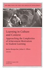 Learning in Culture and Context: Approaching the Complexities of Achievement Motivation in Student Learning: New Directions for Child and Adolescent Development, Number 96 - ISBN 9780787963248