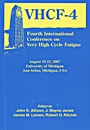 Fourth International Conference on Very High Cycle Fatigue (VHCF–4) - ISBN 9780873397049