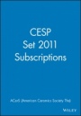 CESP Set 2011 Subscriptions - ISBN 9781118089613