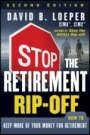 Stop the Retirement Rip–off: How to Keep More of Your Money for Retirement - ISBN 9781118133040