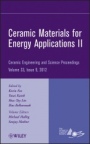 Ceramic Materials for Energy Applications II, Volume 33, Issue 9 - ISBN 9781118205990