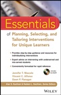 Essentials of Planning, Selecting, and Tailoring Interventions for Unique Learners - ISBN 9781118368213