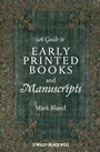 A Guide to Early Printed Books and Manuscripts - ISBN 9781118492154