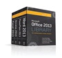 Office 2013 Library Excel 2013 Bible, Access 2013 Bible, PowerPoint 2013 Bible, Word 2013 Bible - ISBN 9781118522943