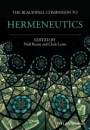 The Blackwell Companion to Hermeneutics - ISBN 9781118529638