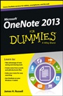 OneNote 2013 For Dummies - ISBN 9781118550564