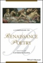 A Companion to Renaissance Poetry - ISBN 9781118585191