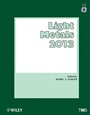 Light Metals 2013 - ISBN 9781118605721