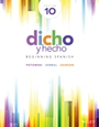 Dicho y hecho: Beginning Spanish - ISBN 9781118615614