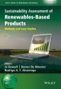 Sustainability Assessment of Renewables–Based Products: Methods and Case Studies - ISBN 9781118933947