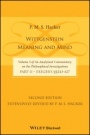 Wittgenstein: Meaning and Mind (Volume 3 of an Analytical Commentary on the Philosophical Investigations), Part 2: Exegesis, Section 243–427 - ISBN 9781118951750