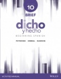 Dicho y hecho: Beginning Spanish Activities Manual - ISBN 9781118995518