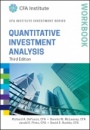 Quantitative Investment Analysis Workbook - ISBN 9781119104544