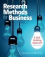 Research Methods For Business: A Skill Building Approach - ISBN 9781119165552