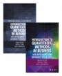 Introduction to Quantitative Methods in Business: With Applications Using Microsoft Office Excel Set - ISBN 9781119221074