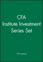 CFA Institute Investment Series Set - ISBN 9781119268215