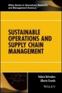 Sustainable Operations and Supply Chain Management - ISBN 9781119284956