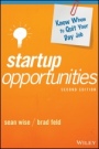 Startup Opportunities: Know When to Quit Your Day Job - ISBN 9781119378181