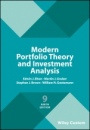 Modern Portfolio Theory and Investment Analysis - ISBN 9781119427292