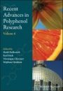 Recent Advances in Polyphenol Research - ISBN 9781119427933
