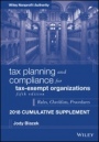 Tax Planning and Compliance for Tax–Exempt Organizations: Rules, Checklists, Procedures – 2018 Cumulative Supplement - ISBN 9781119486503