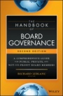 The Handbook of Board Governance: A Comprehensive Guide for Public, Private, and Not–for–Profit Board Members - ISBN 9781119537168