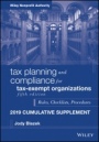 Tax Planning and Compliance for Tax–Exempt Organizations: Rules, Checklists, Procedures, 2019 Cumulative Supplement - ISBN 9781119538196